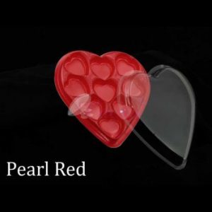 9 Cavity Heart Box – Red
