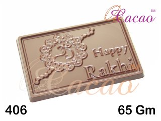 Cacao happy rakhi Professional Chocolate Mould