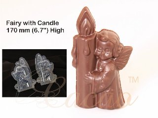 Fairy With Candle Chocolate Mould