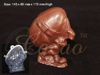 Easter Bunny With Cup Chocolate Mould