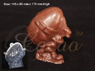 H-33 Easter Bunny With Egg Mould