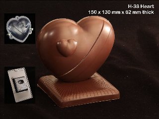H-38 Heart & Stand Mould