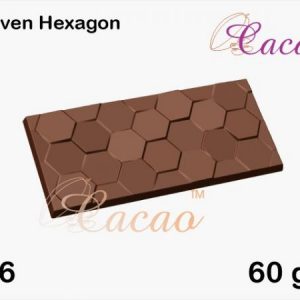 Cocoa Uneven Hexagon Chocolate Mould