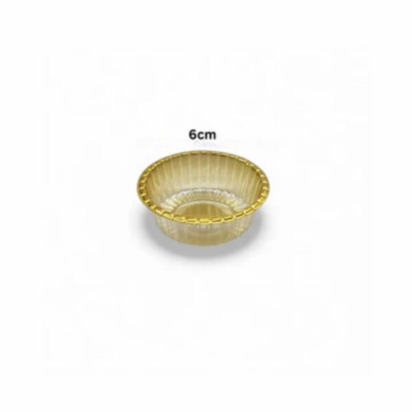 Golden Round Mithai Wati 6cm