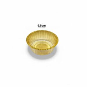 Golden Round Mithai Wati 6.5cm