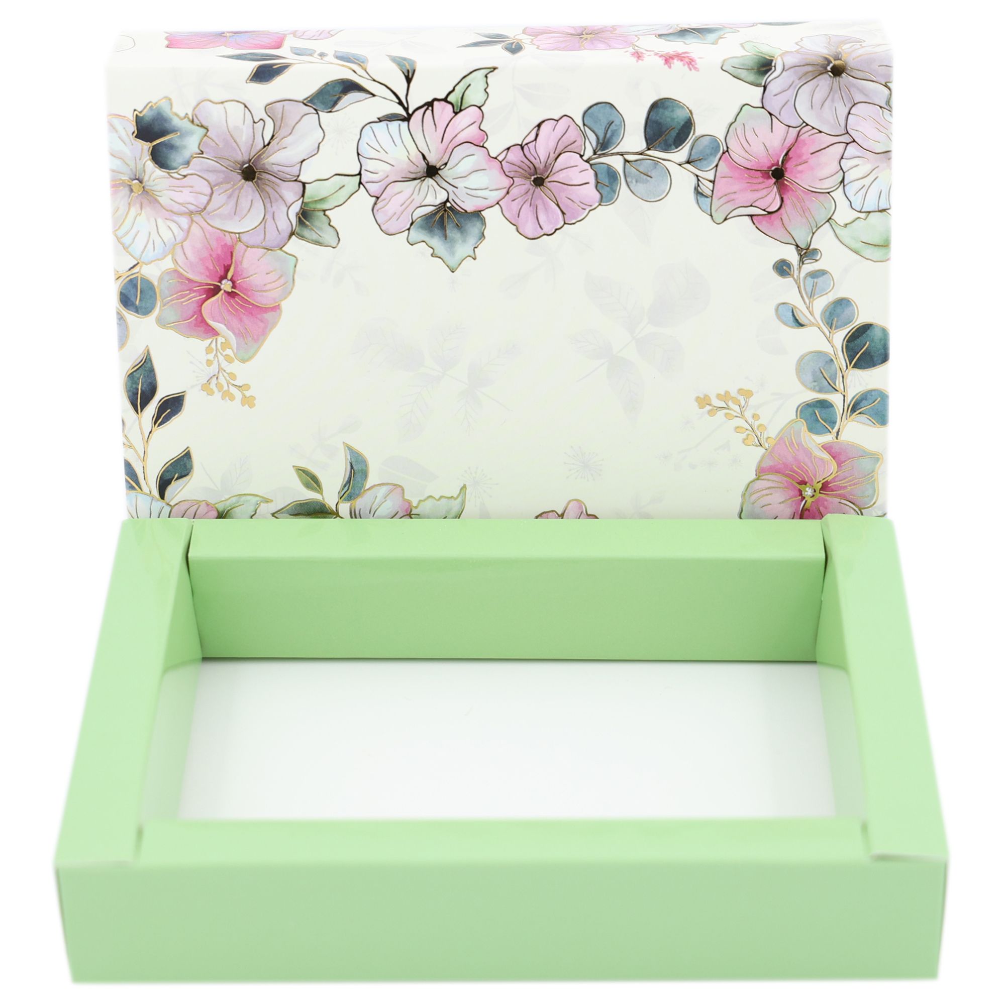 6 Cavity (2 X 3) White Spring Box With B-Type Tray - Image 4