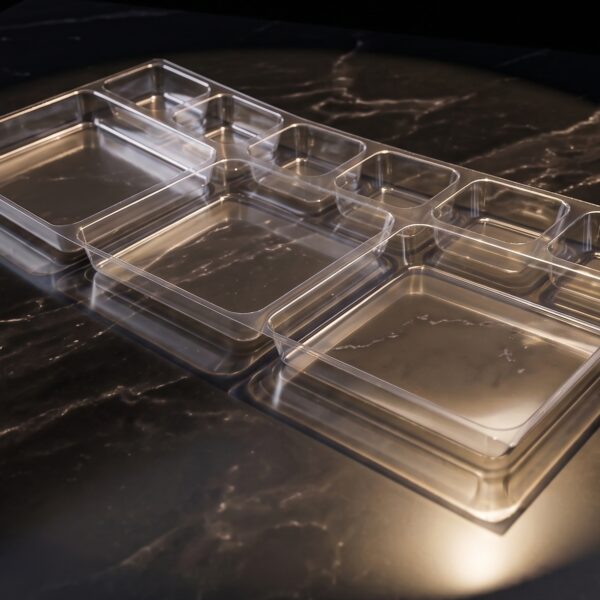 3 x 6 18 Cavity Golden DC Tray Lid(Pack Of 50)