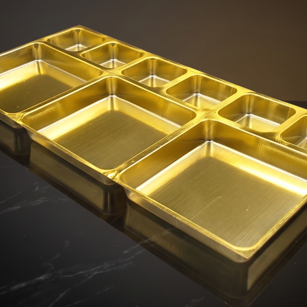 3 x 6 18 Cavity Golden DC Tray (Pack Of 50)