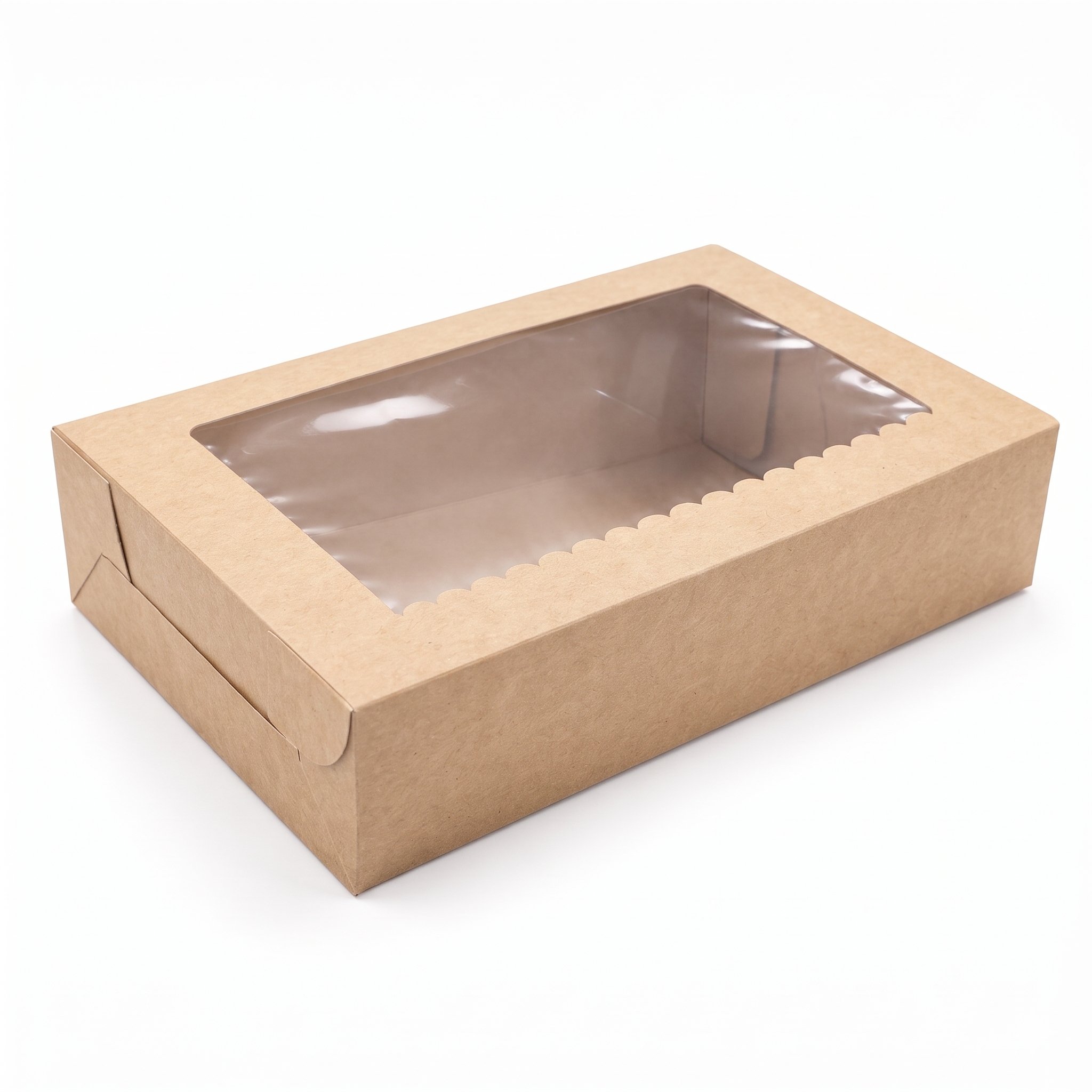 Brown Six Cupcake Small Box 15.3cm x 23cm x 5.1cm (H) - Image 2