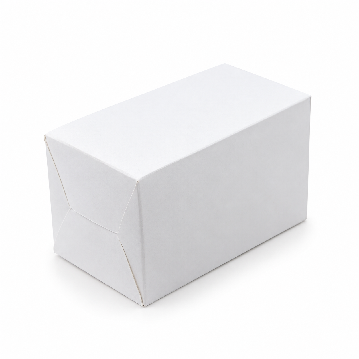 White Two Cupcake Window Box 8.2cm x 15.3cm x 8.4cm (H) - Image 2