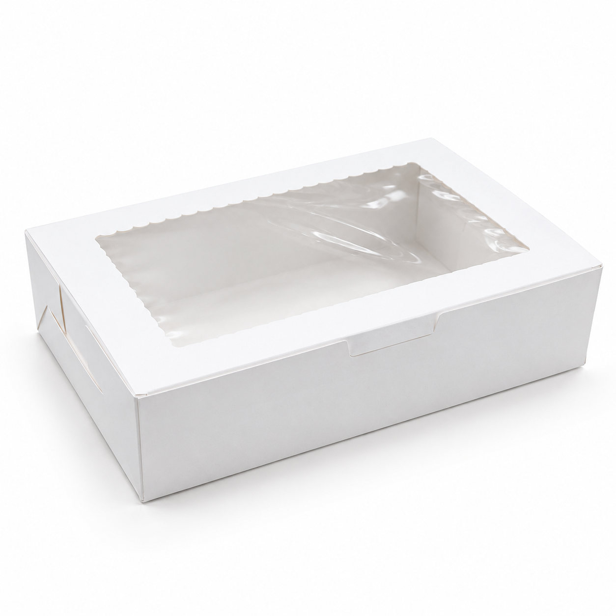White Six Cupcake Small Box 15.3cm x 23cm x 5.1cm (H) - Image 2