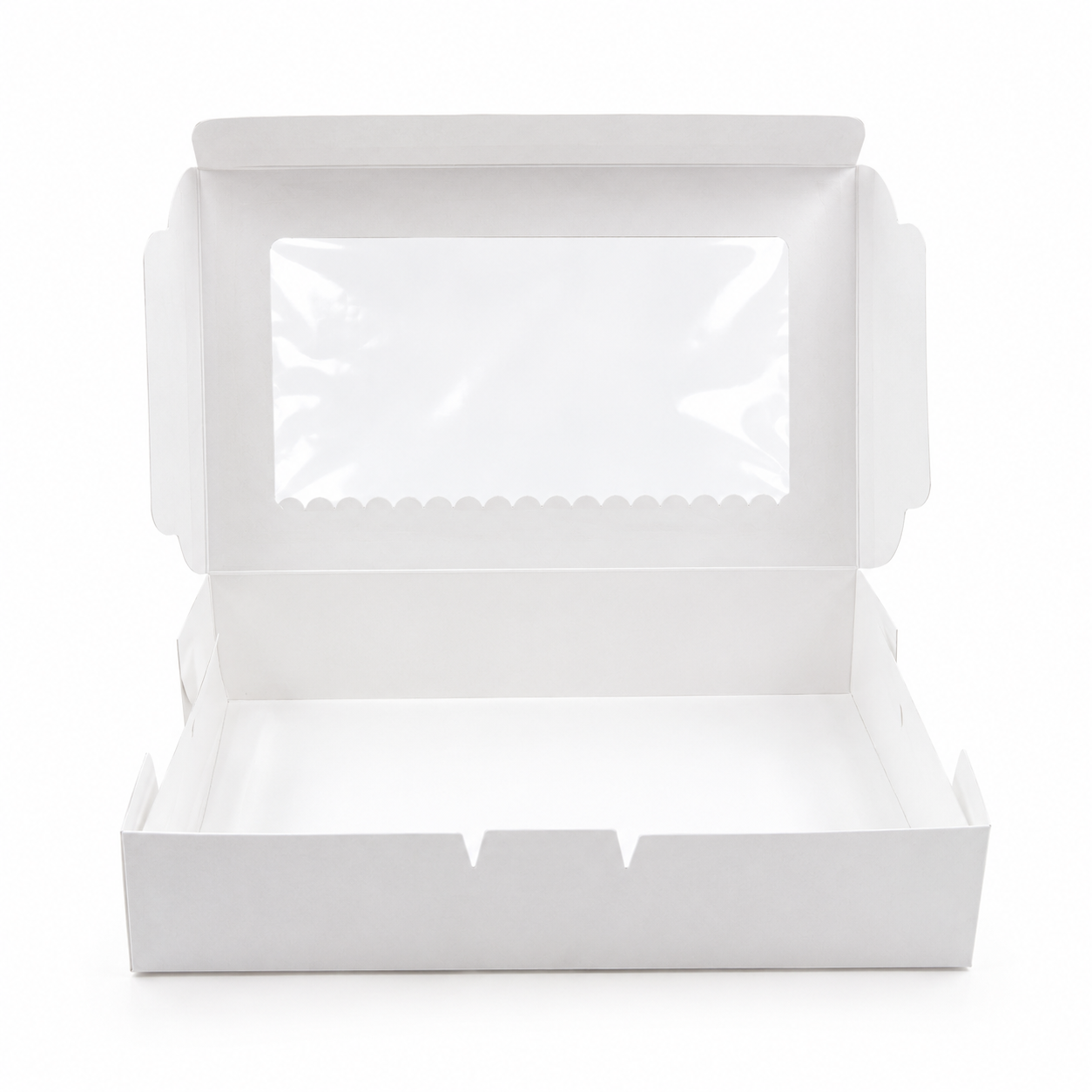 White Six Cupcake Small Box 15.3cm x 23cm x 5.1cm (H) - Image 3