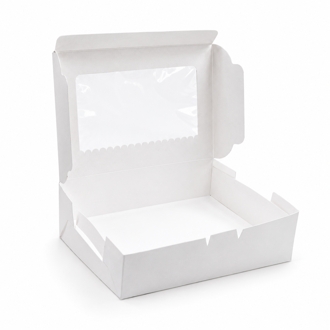 White Six Cupcake Small Box 15.3cm x 23cm x 5.1cm (H) - Image 4