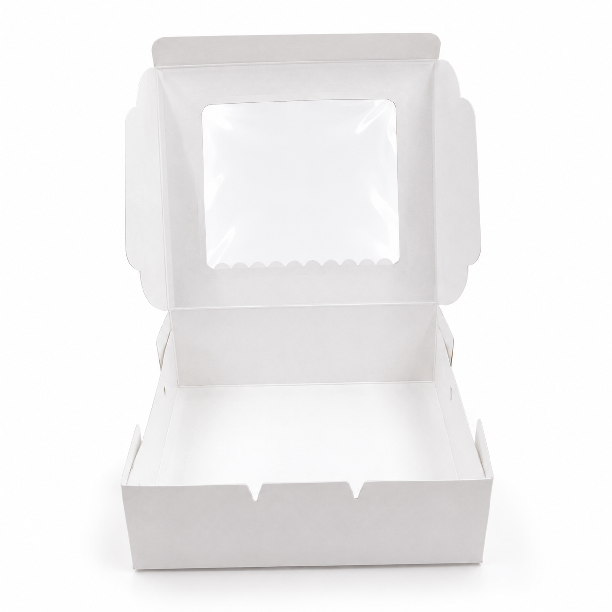 White Four Cupcake Small Box 15.2cm x 15.2cm x 5.1cm (H) - Image 3